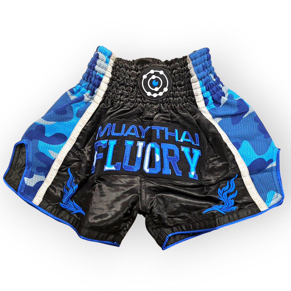 Fluory Camo Muay Thai Shorts Fight Co
