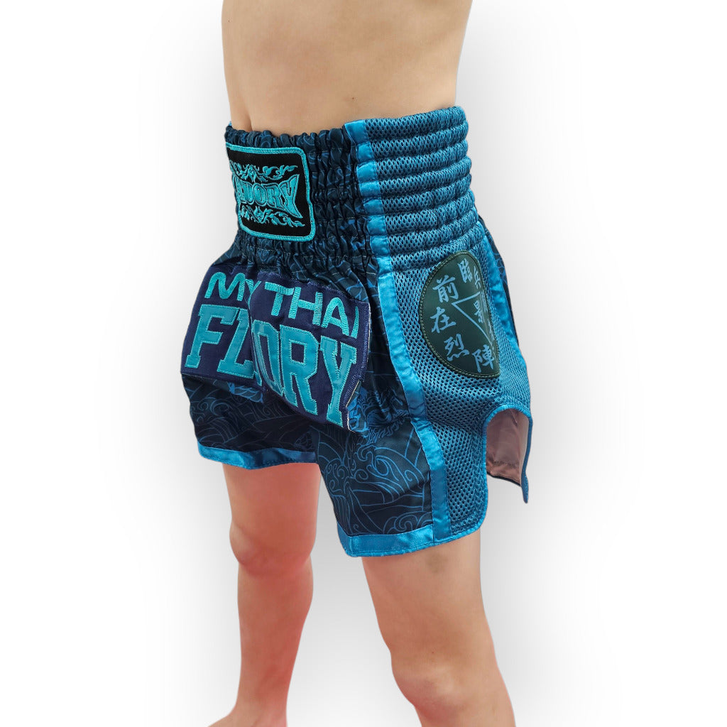 Fluory Assassin Kids Muay Thai Shorts Fight Co