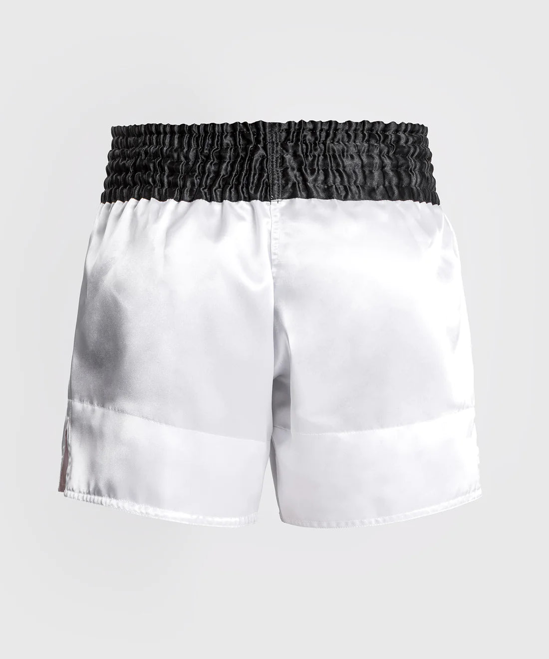 Venum Classic Muay Thaï Short - Black/White/White Fight Co