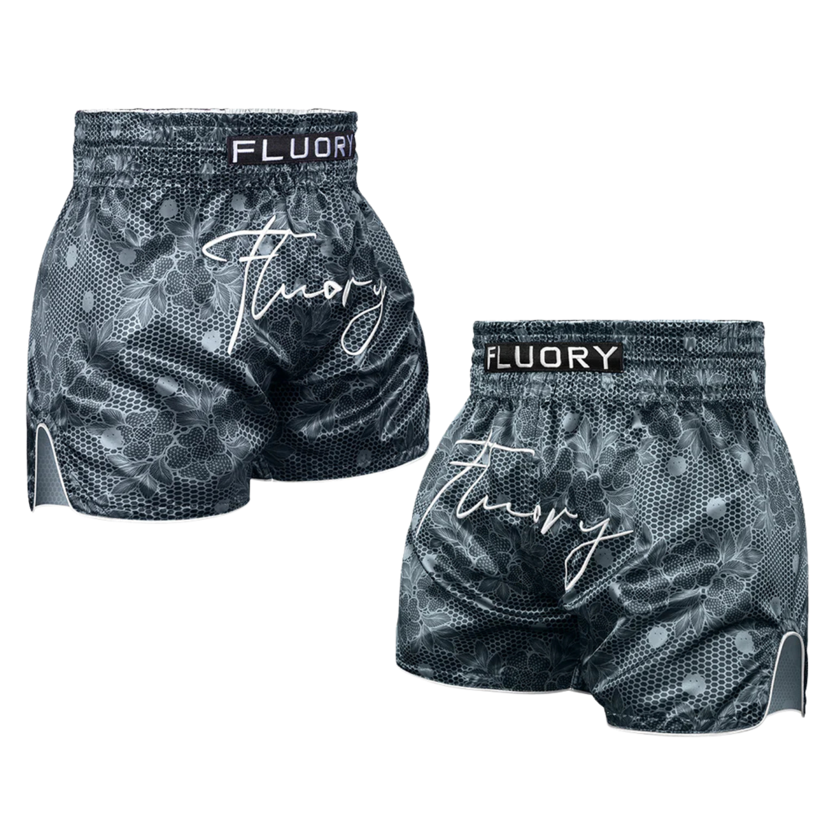 Fluory Floral Adult Muay Thai Shorts