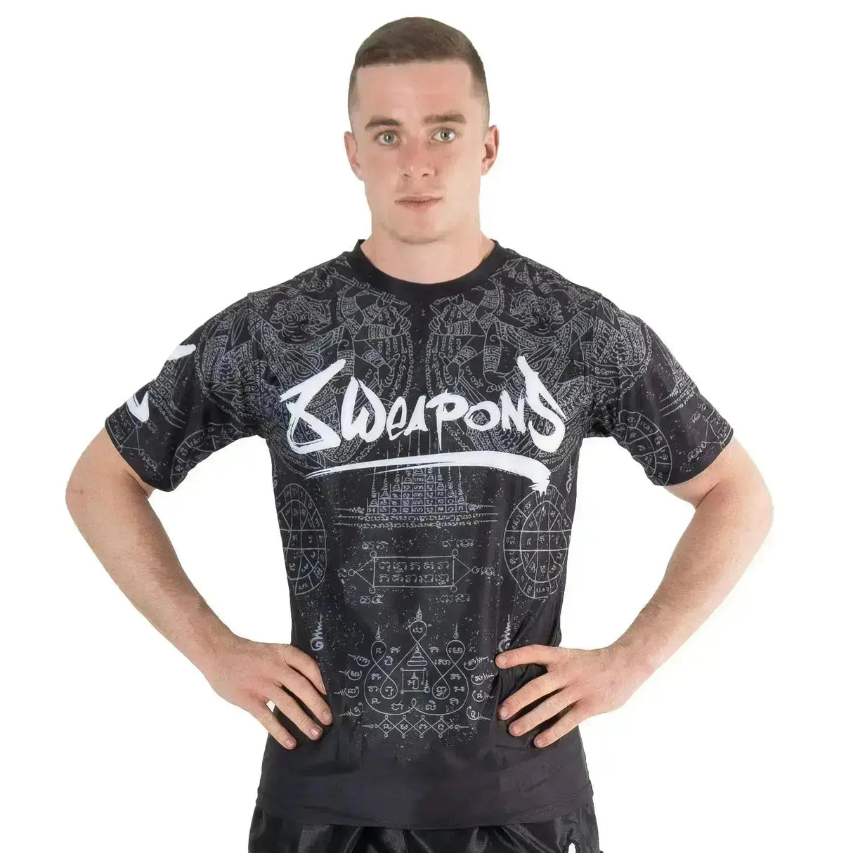 8 WEAPONS Functional T-Shirt - Hanuman Yant - Fight Co