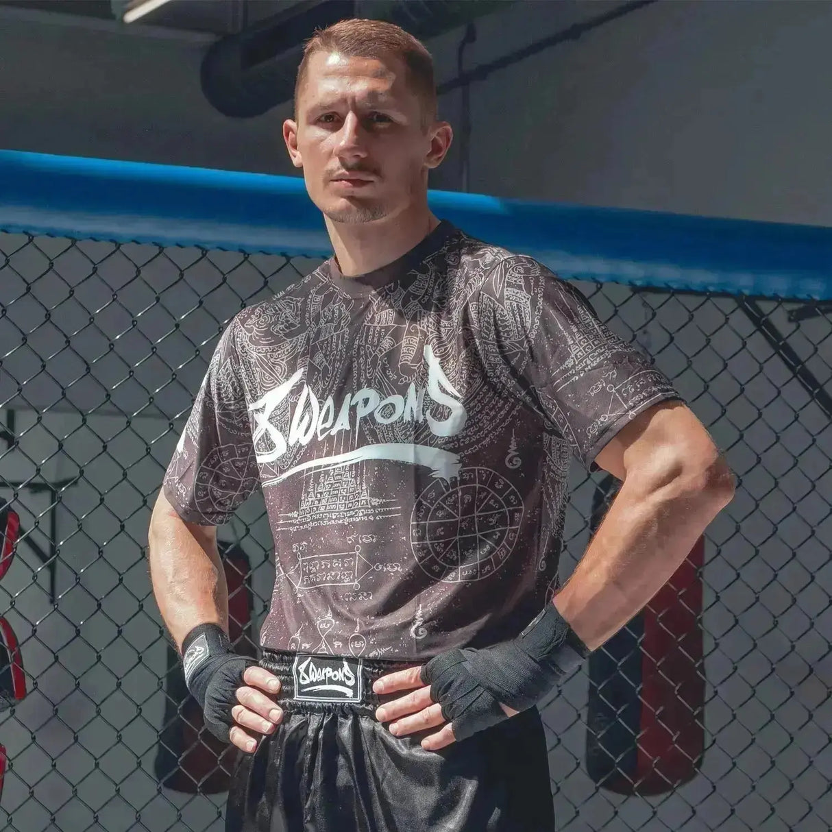 8 WEAPONS Functional T-Shirt - Hanuman Yant - Fight Co