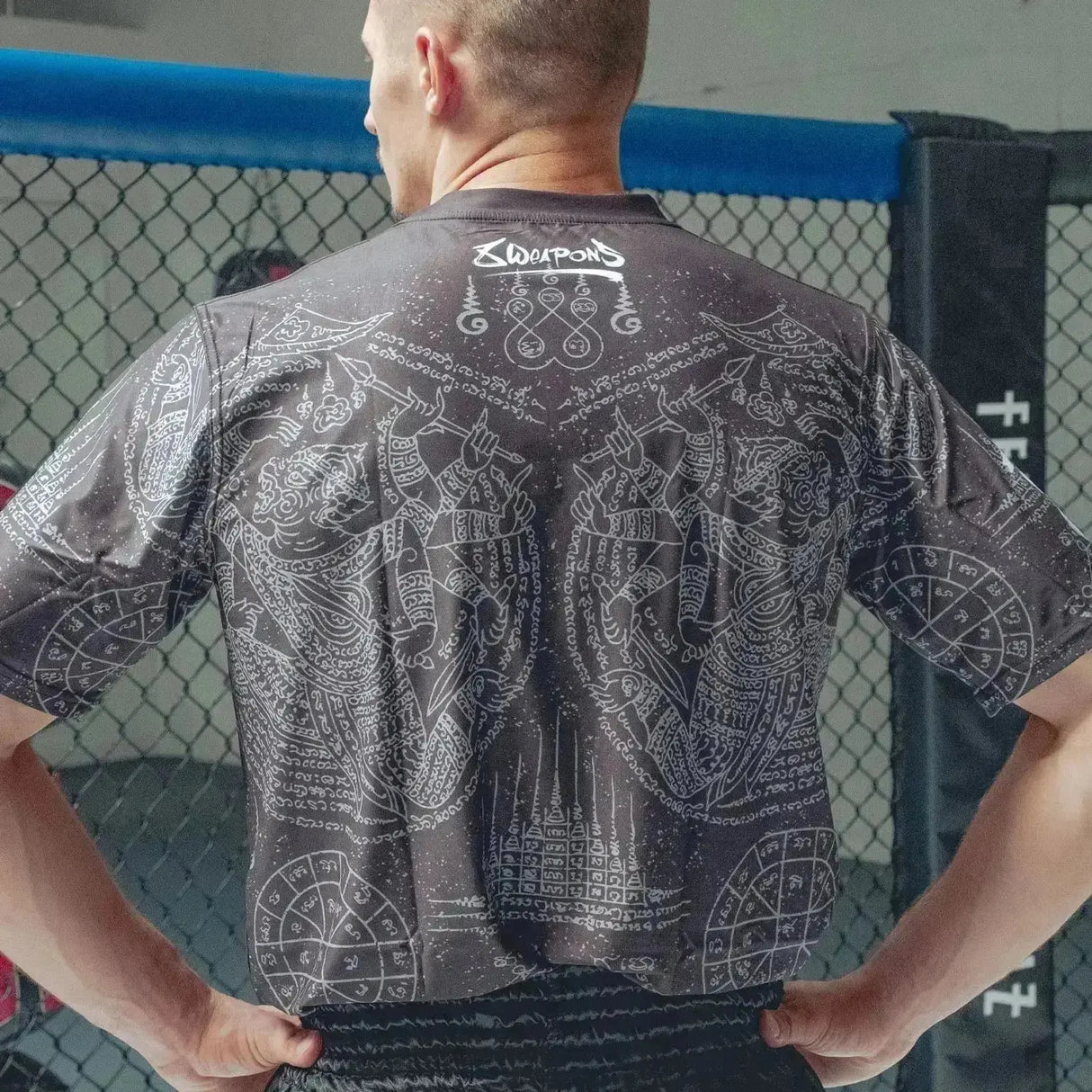 8 WEAPONS Functional T-Shirt - Hanuman Yant - Fight Co