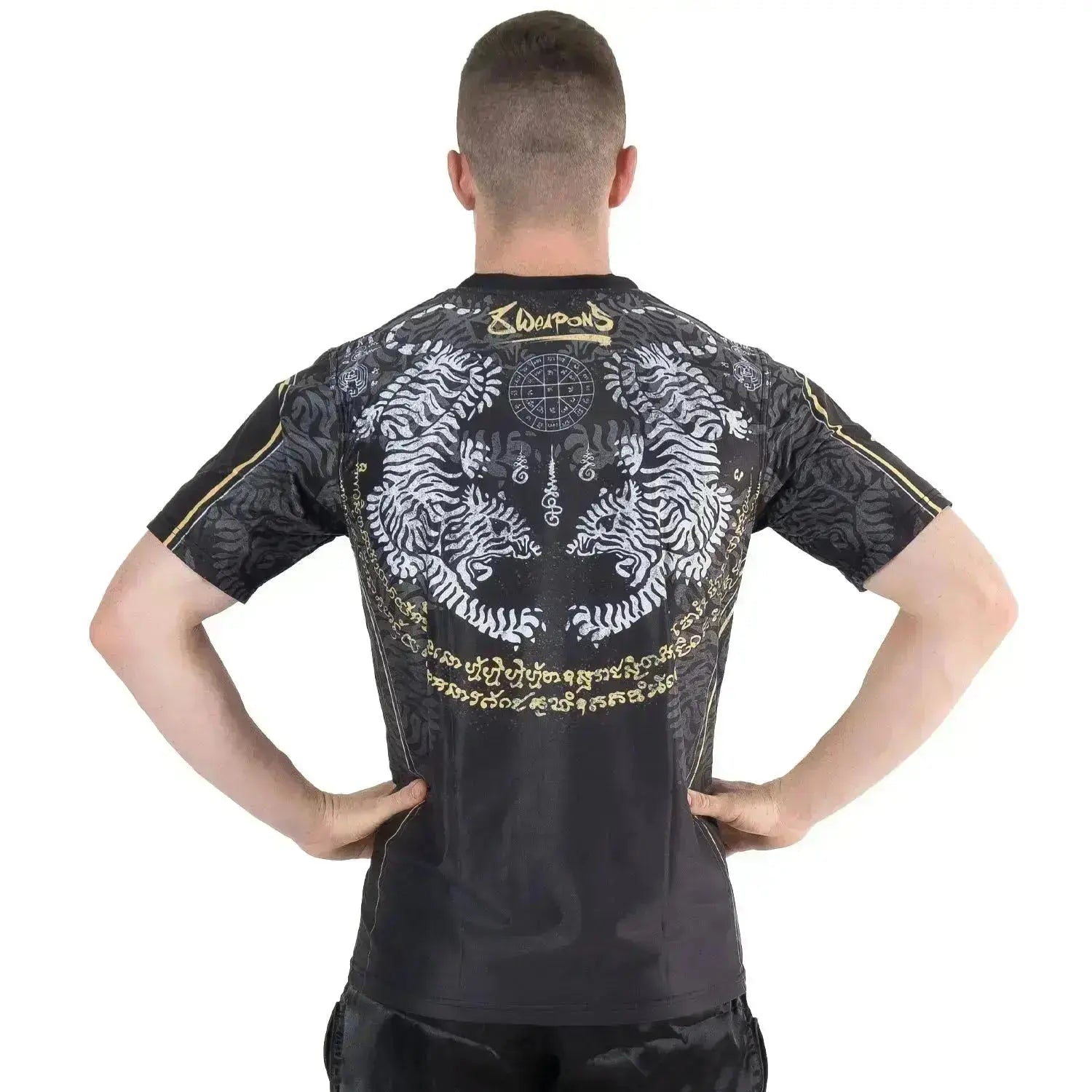 8 WEAPONS Functional T-Shirt - Tiger Yant  Fight Co