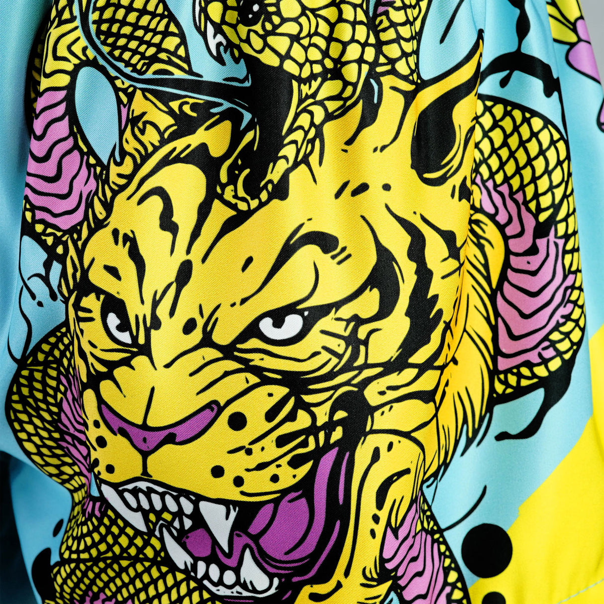 TUFF Muay Thai Shorts - Tiger and Python