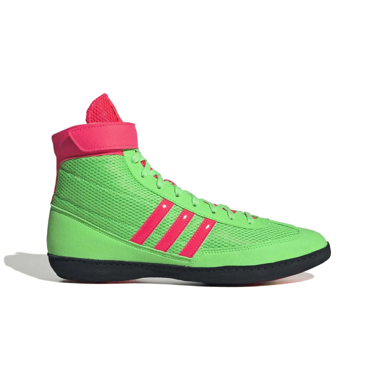 Adidas Combat Speed 4 Wrestling Boots - Screaming Green