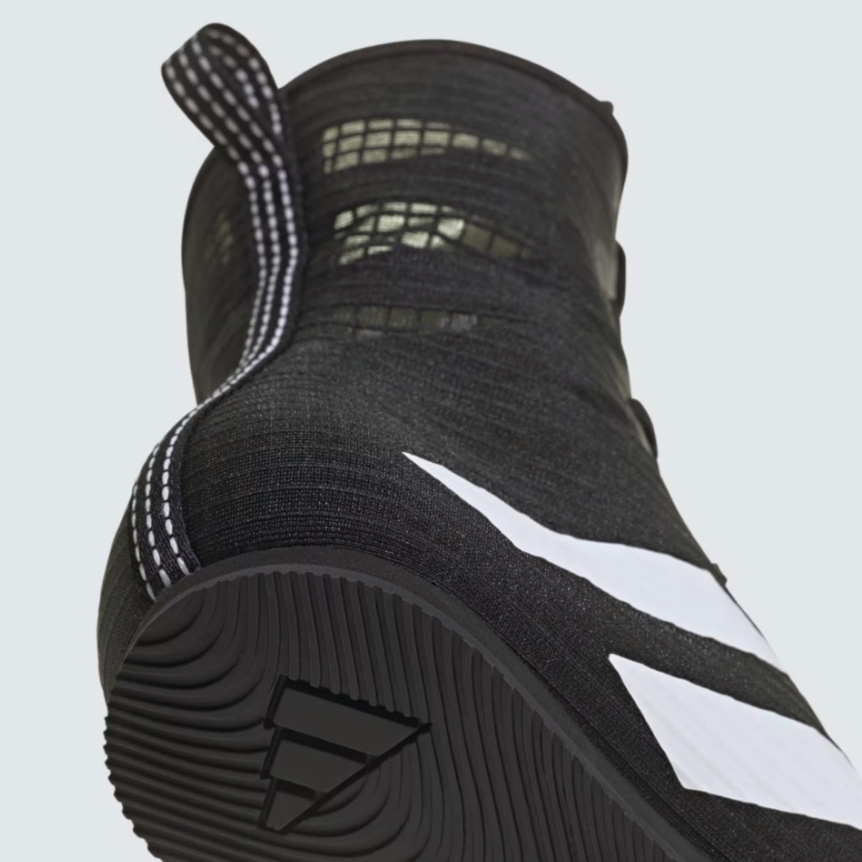 Adidas Box Hog 4 Boxing Boots - Core Black / Cloud White / Core Black