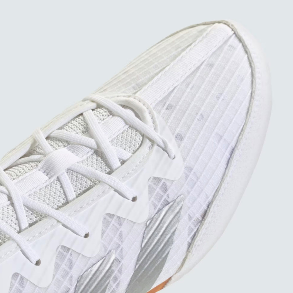 Adidas Box Hog 4 Boxing Boots - Cloud White / Silver Metallic / Core Black