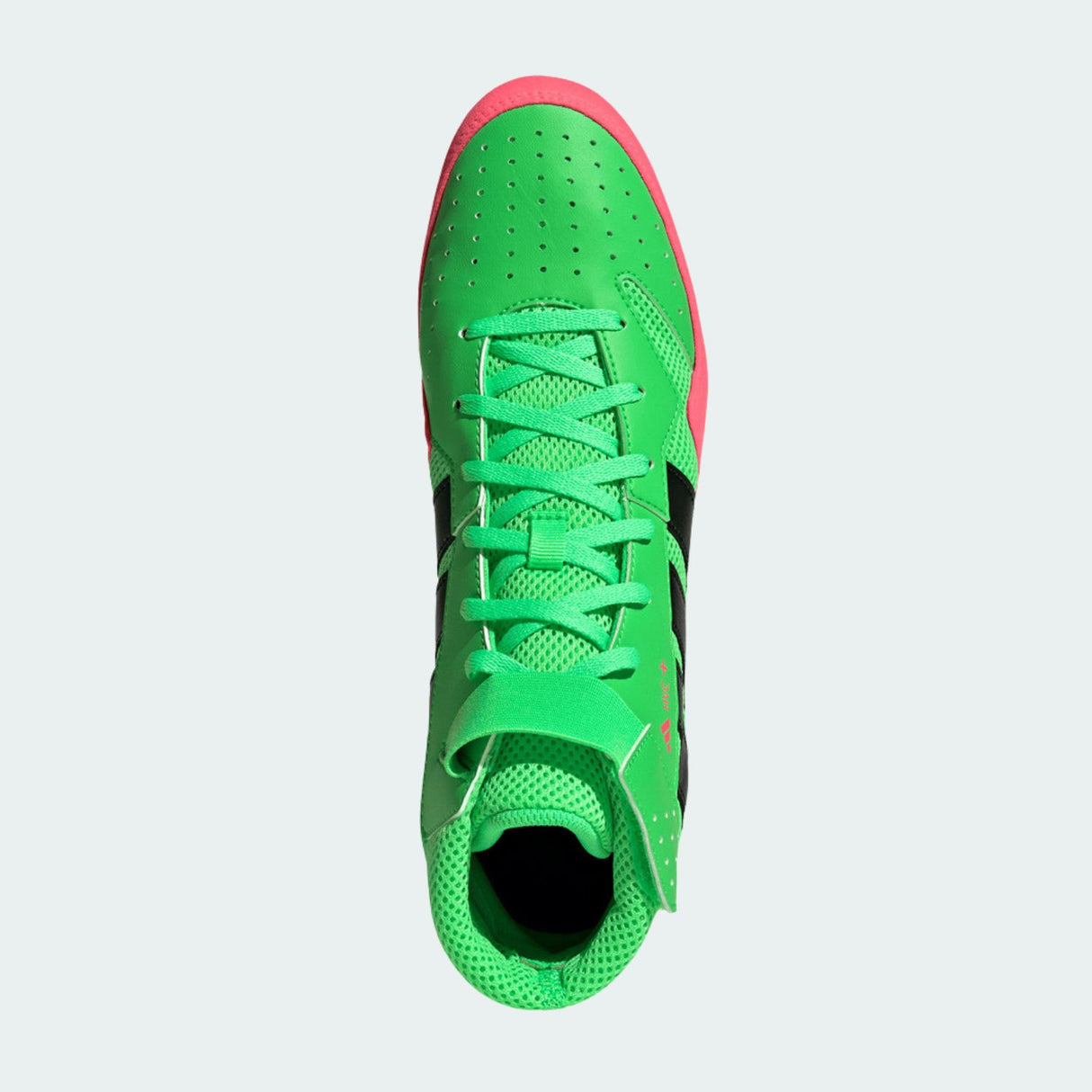 Adidas Havoc Plus Adult Boxing Boots Screaming green KJ1347 front view