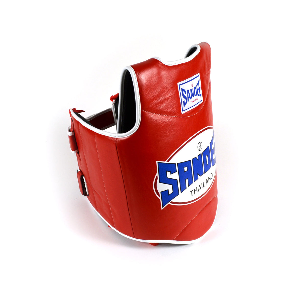 Sandee Black & White Leather Authentic Body Shield  Fight Co
