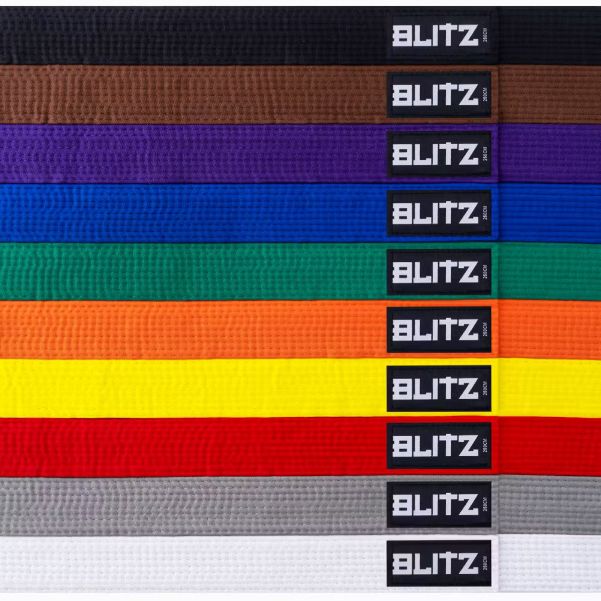 π Blitz Plain Coloured Rank Belt (100% off)