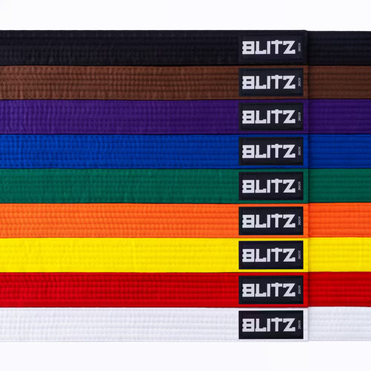 Blitz Sports Plain Coloured Lightweight Karate Belt