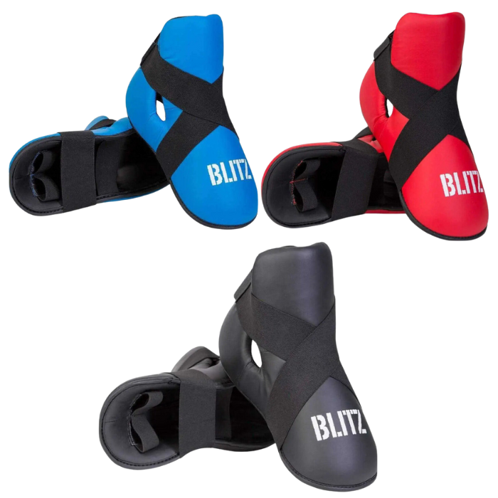 Blitz Sports Pro Leather Semi Contact Foot Protector