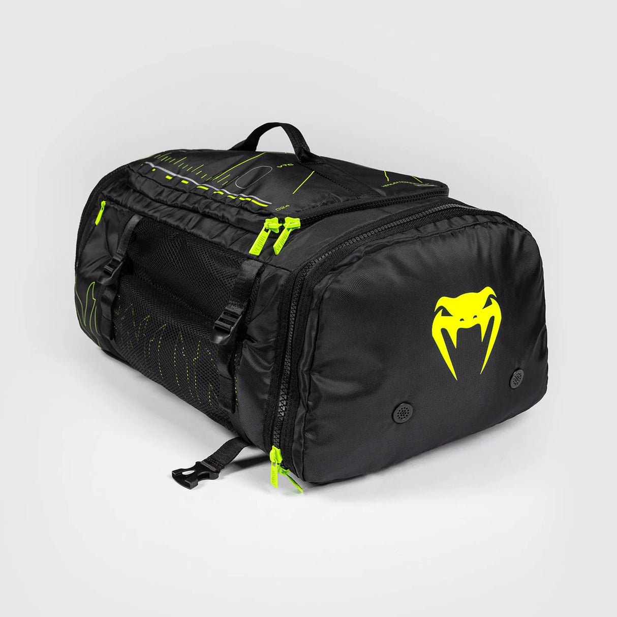 Venum Training Camp 4.0 Sports Bag - Black/Neon Green