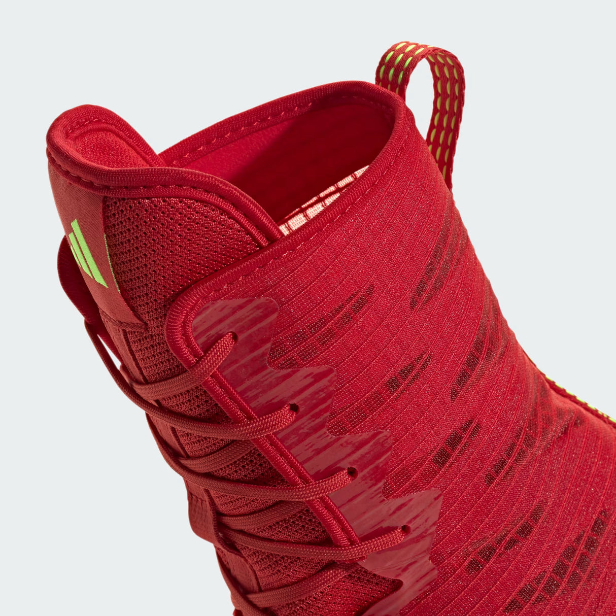 Adidas Box Hog 4 Boxing Boots - Better Scarlet/Silver/Lucid Lemon