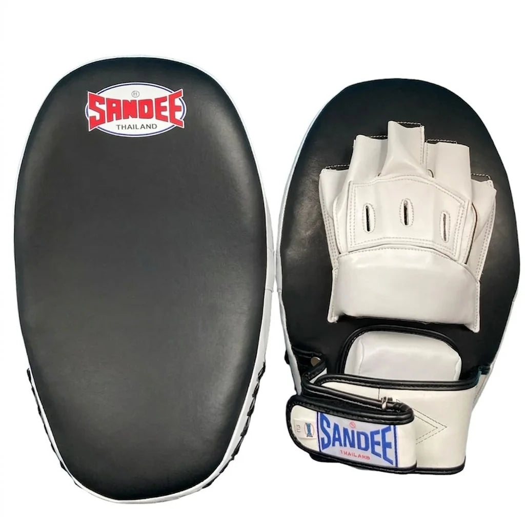 Sandee Synthetic Leather XL Curved Focus Mitts