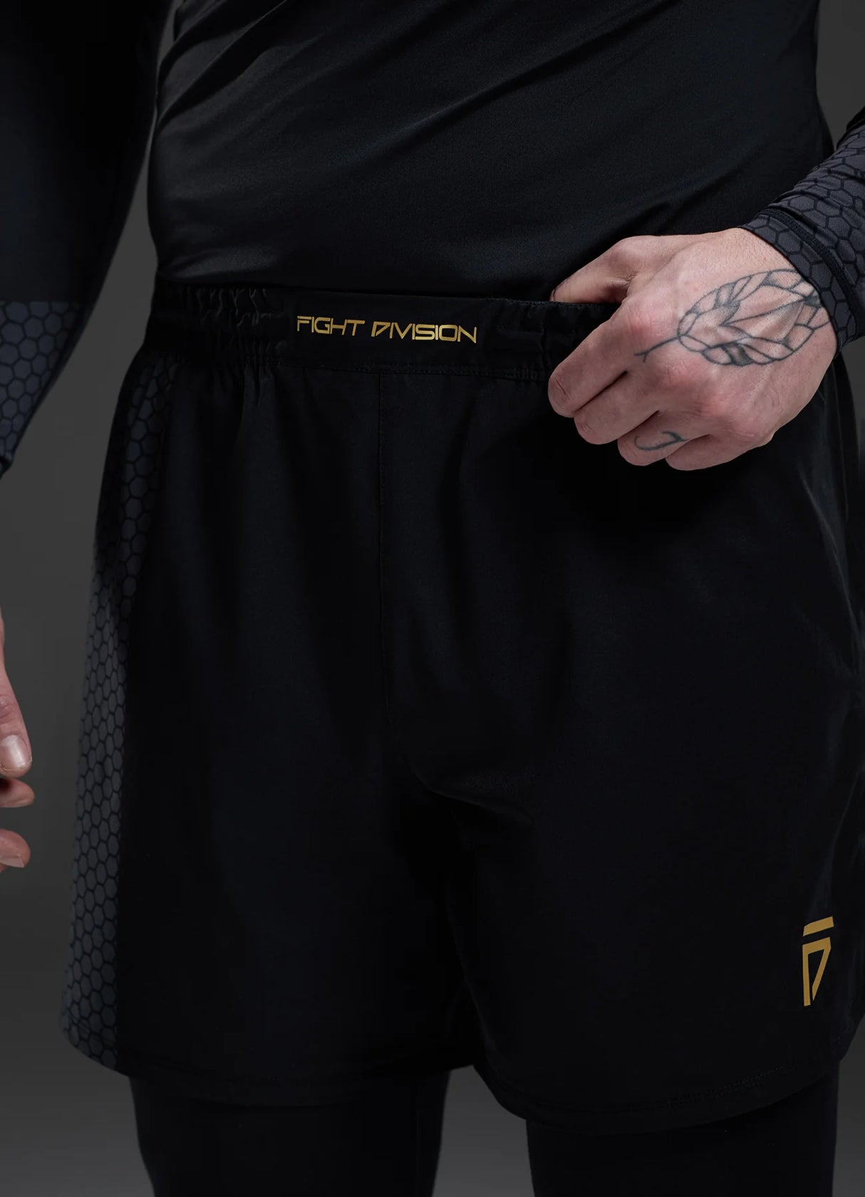 Gym King Fight Division Combat 7" Grappling Short