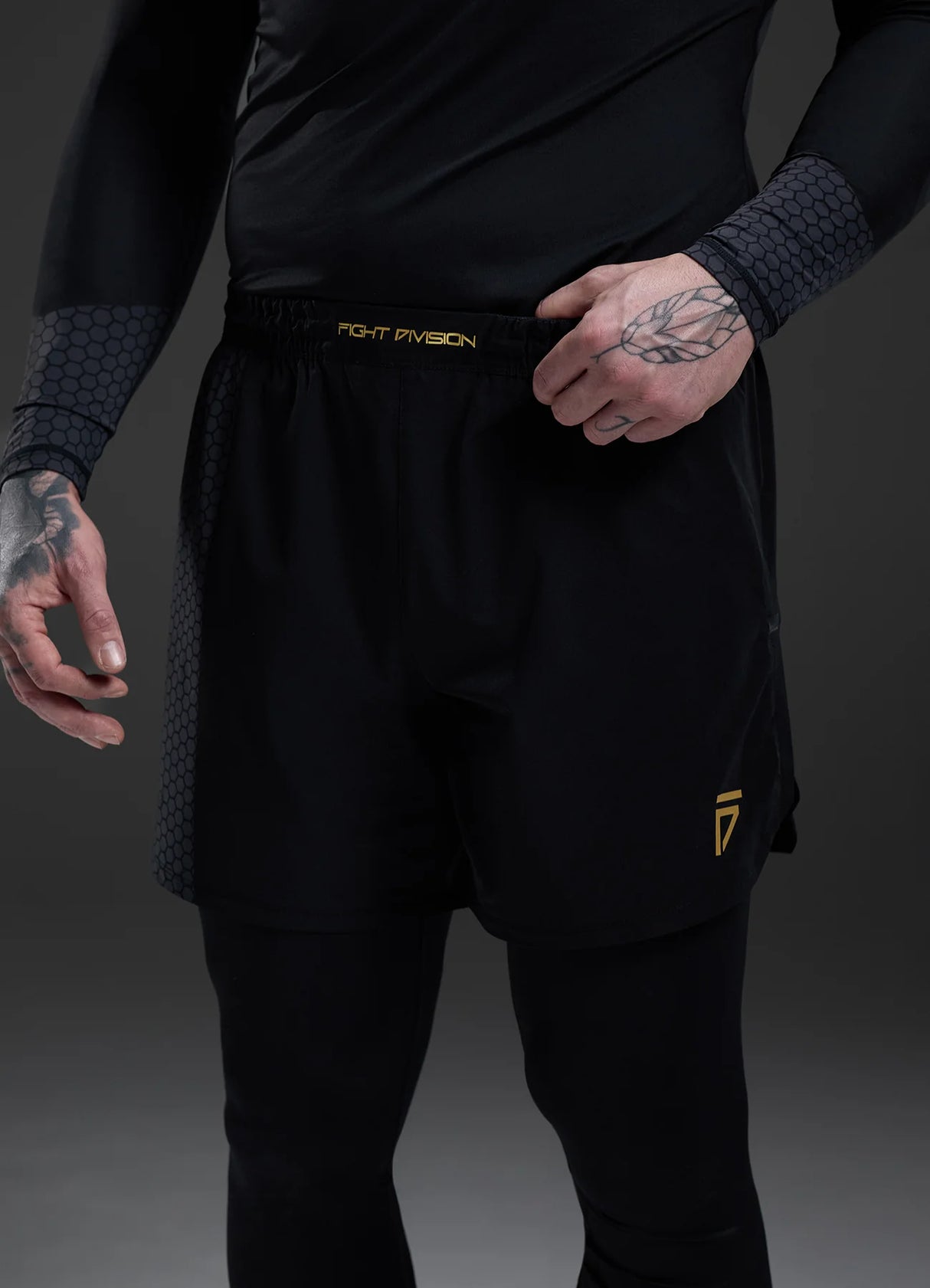 Gym King Fight Division Combat 7" Grappling Short