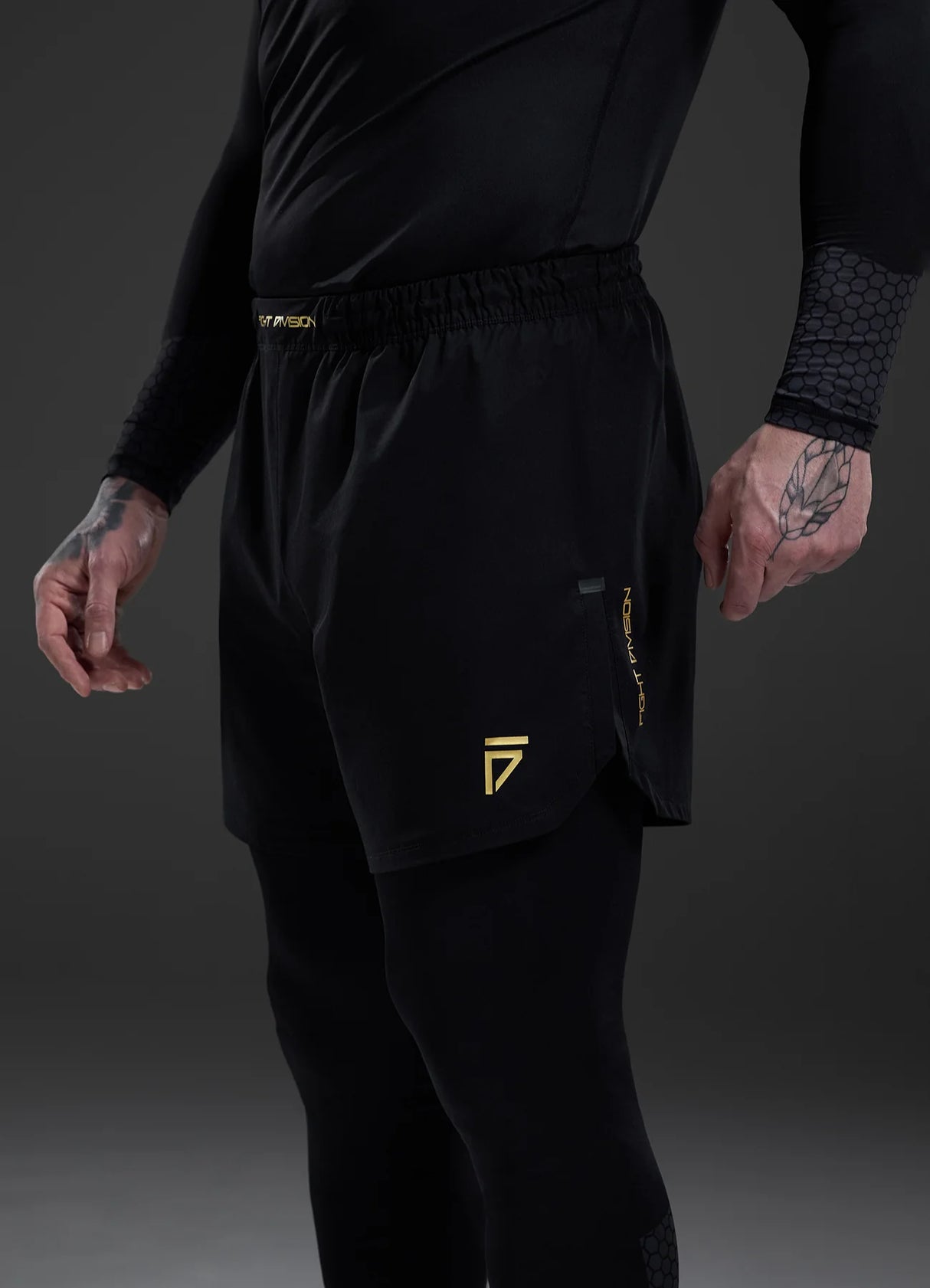Gym King Fight Division Combat 7" Grappling Short