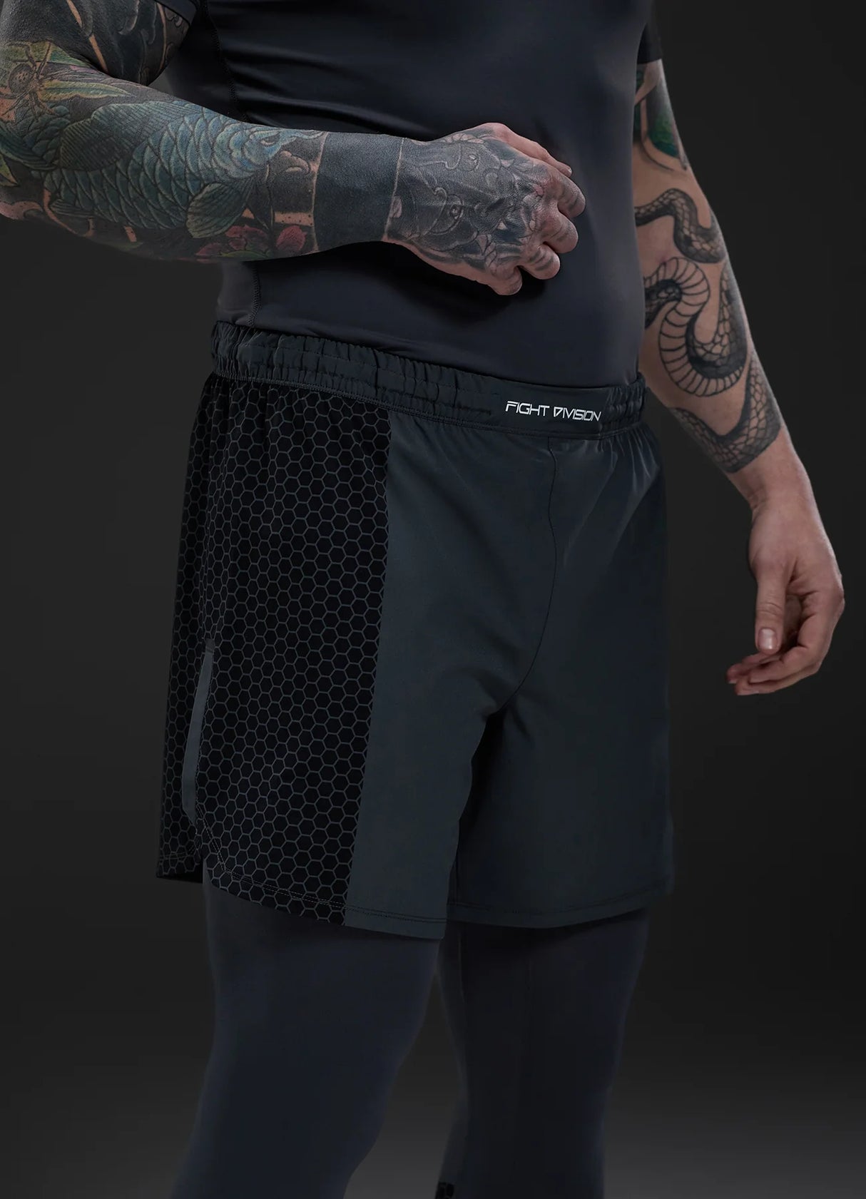 Gym King Fight Division Combat 7" Grappling Short