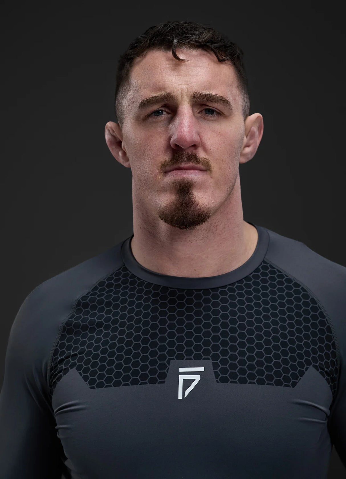 Gym King Fight Division Combat Long Sleeve Rash Guard