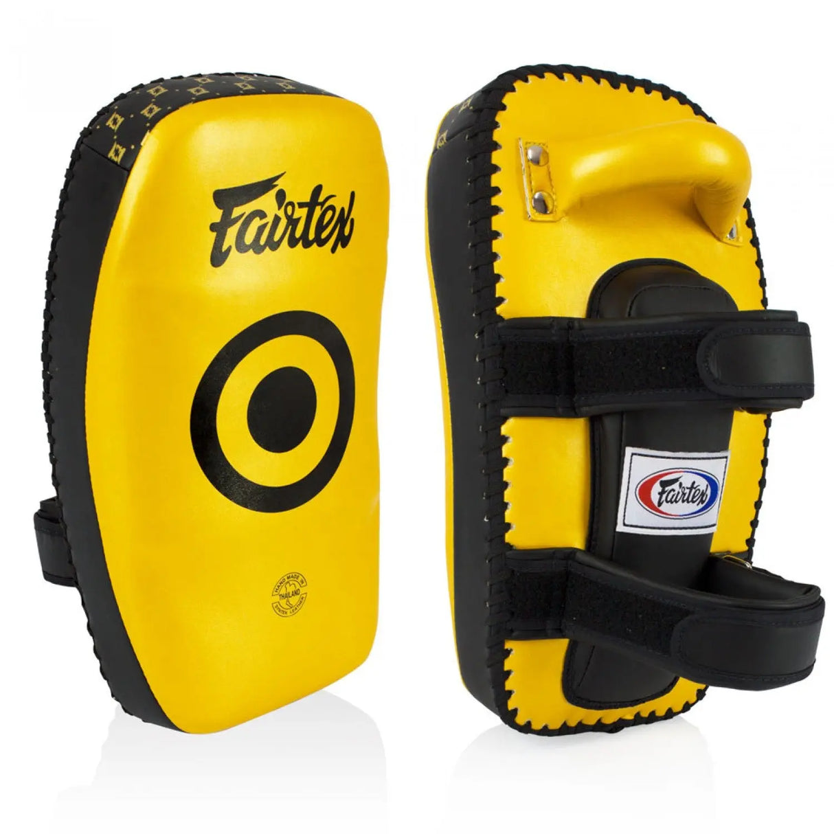 Fairtex Gold Light Weight Thai Kick Pads Fairtex