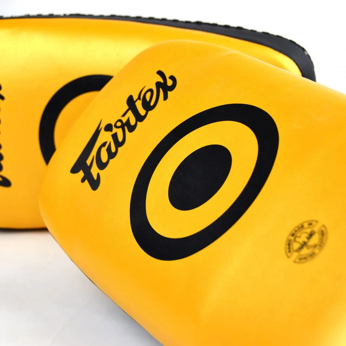 Fairtex Gold Light Weight Thai Kick Pads Fairtex