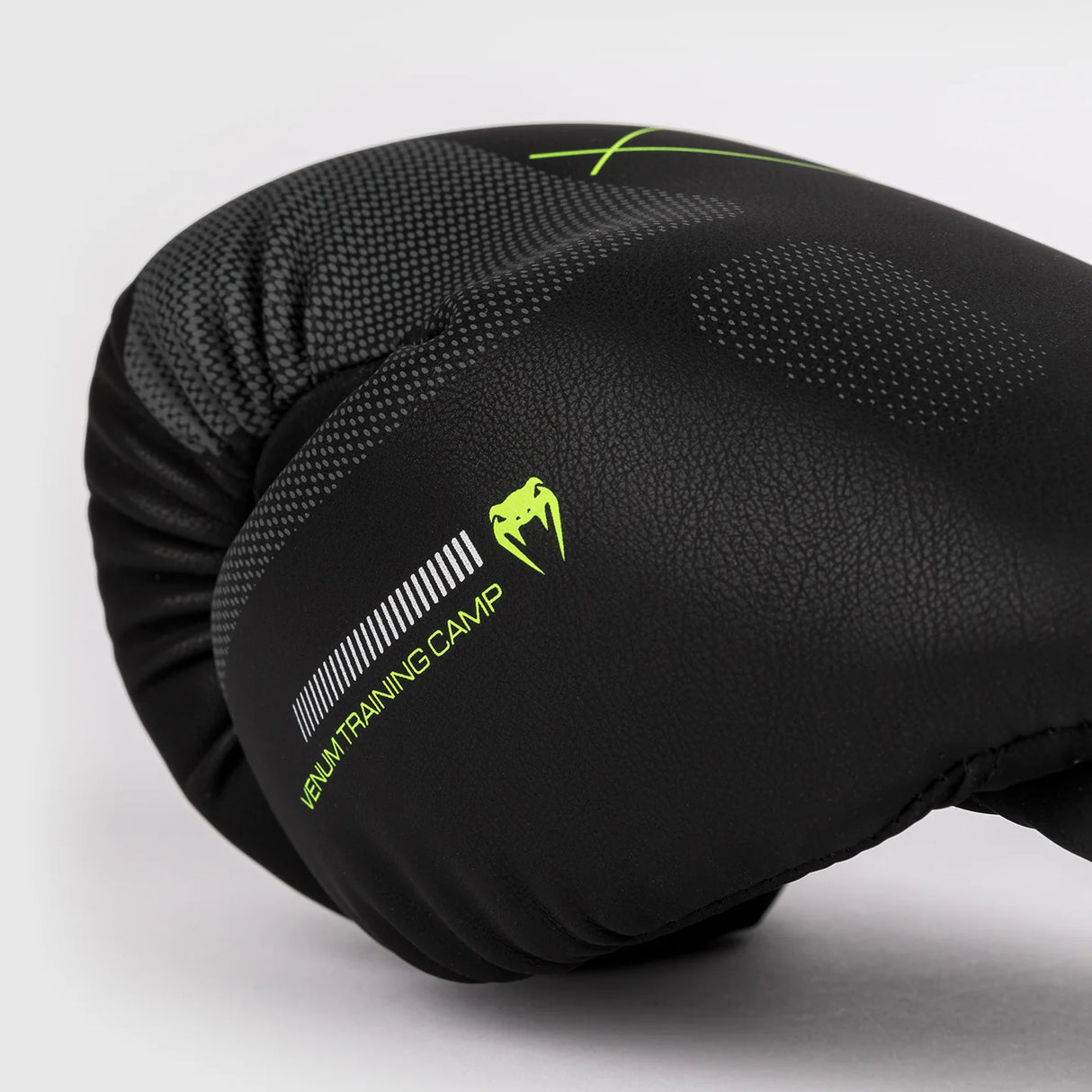 Venum Training Camp 4.0 Boxing Gloves - Black/Neon Green