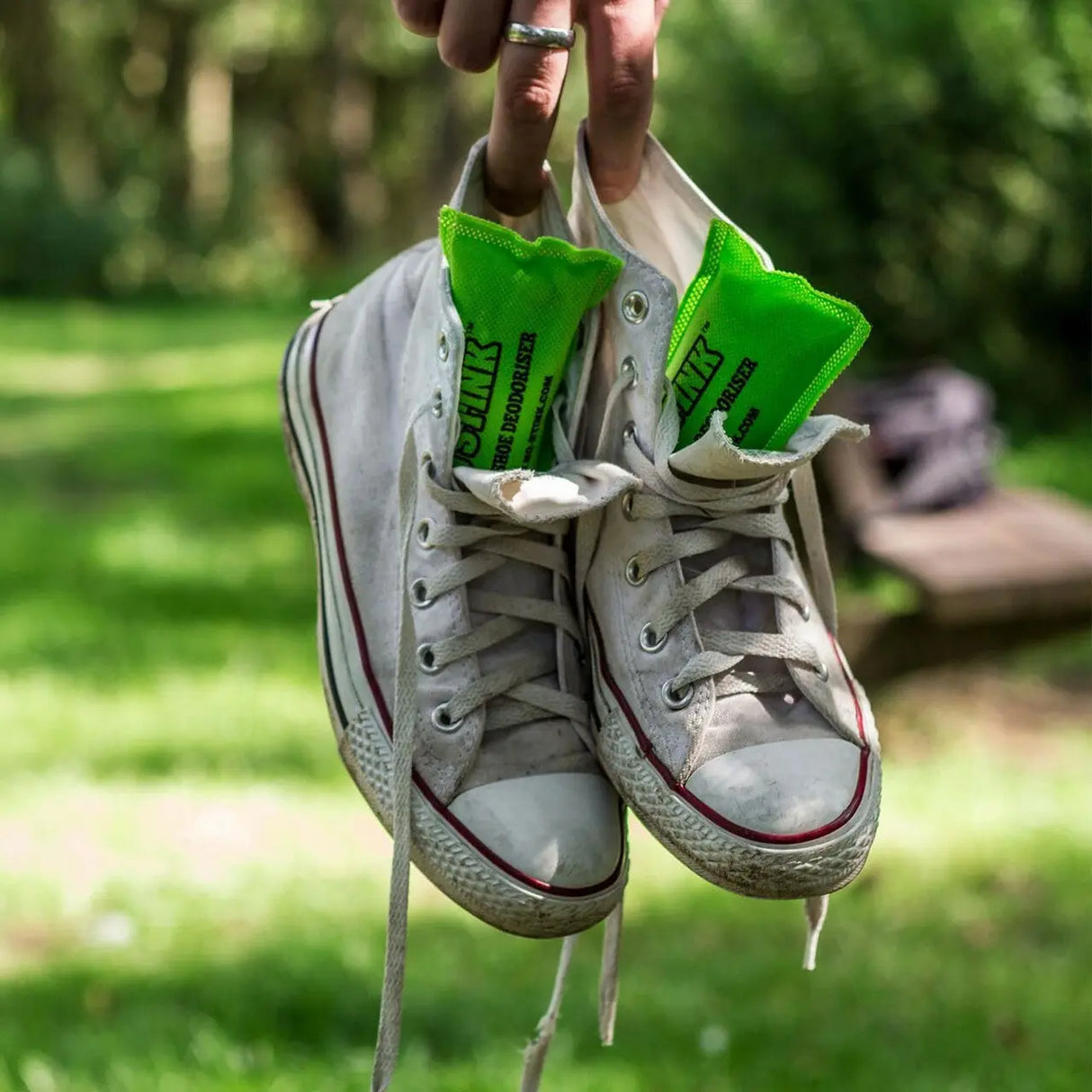 No Stink Sports Shoe Deodouriser Green No Stink