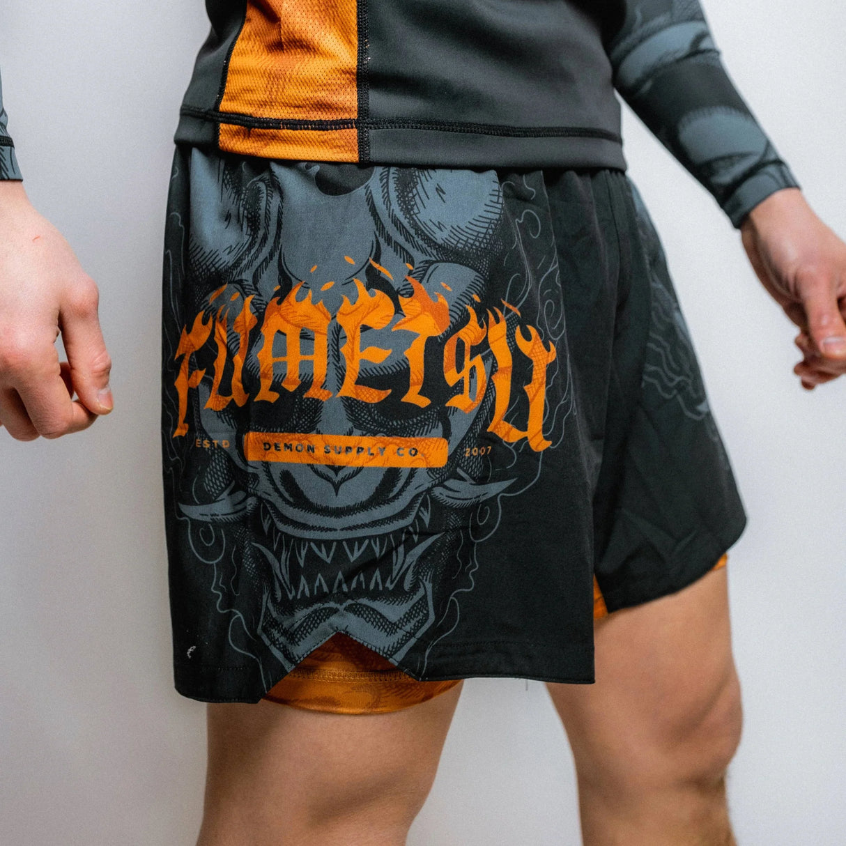 Fumetsu Oni Dual Layer Fight Shorts