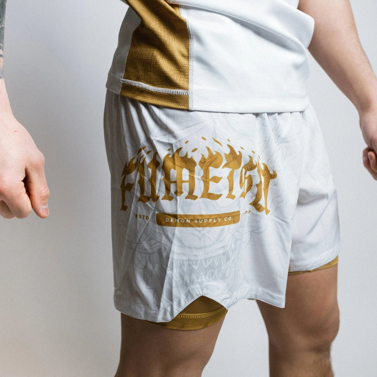 Fumetsu Oni Dual Layer Fight Shorts
