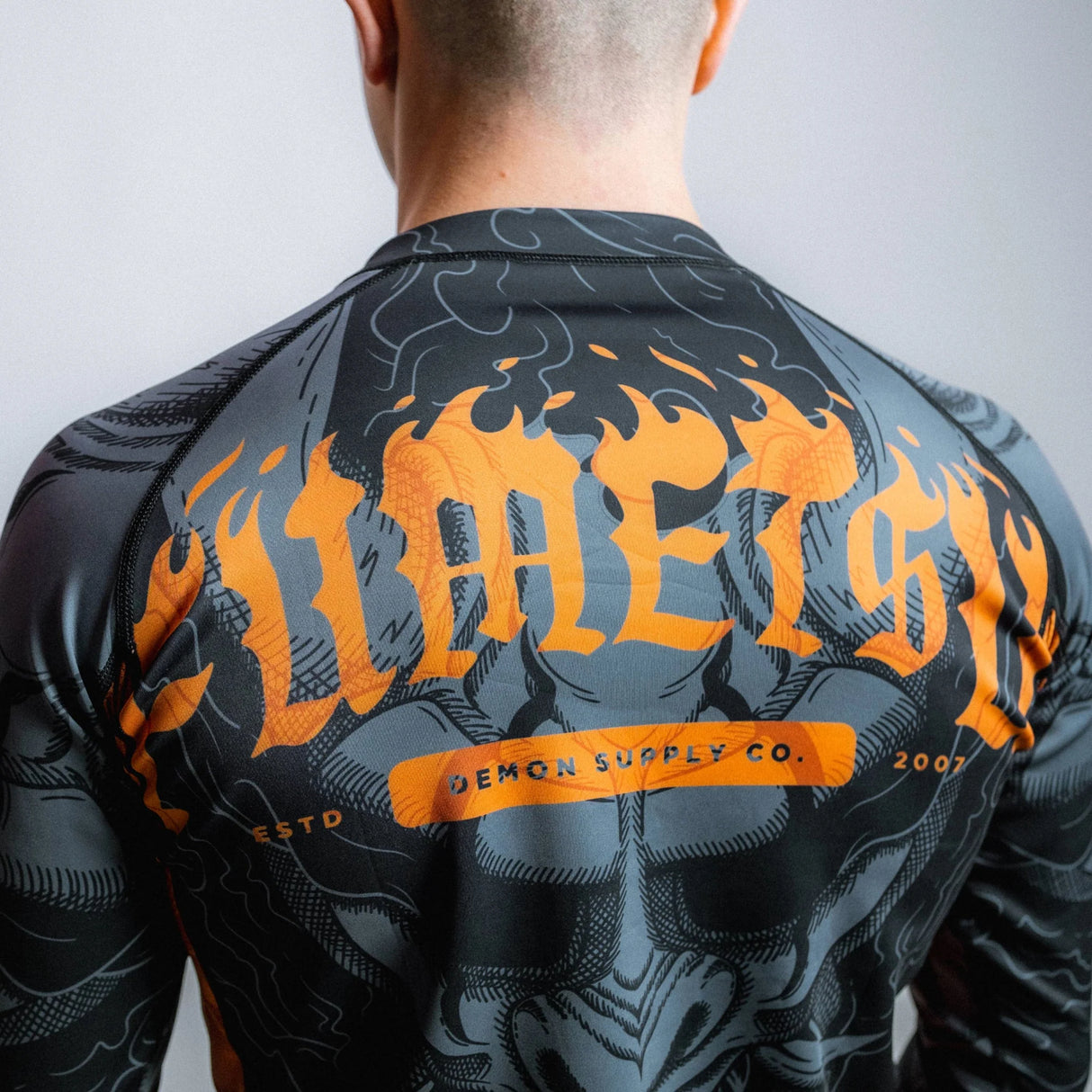 Fumetsu Oni Long Sleeve Rash Guard