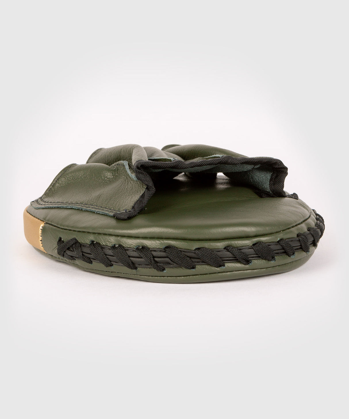 Venum Pro Boxing Flat Punch Mitts - Khaki/Gold