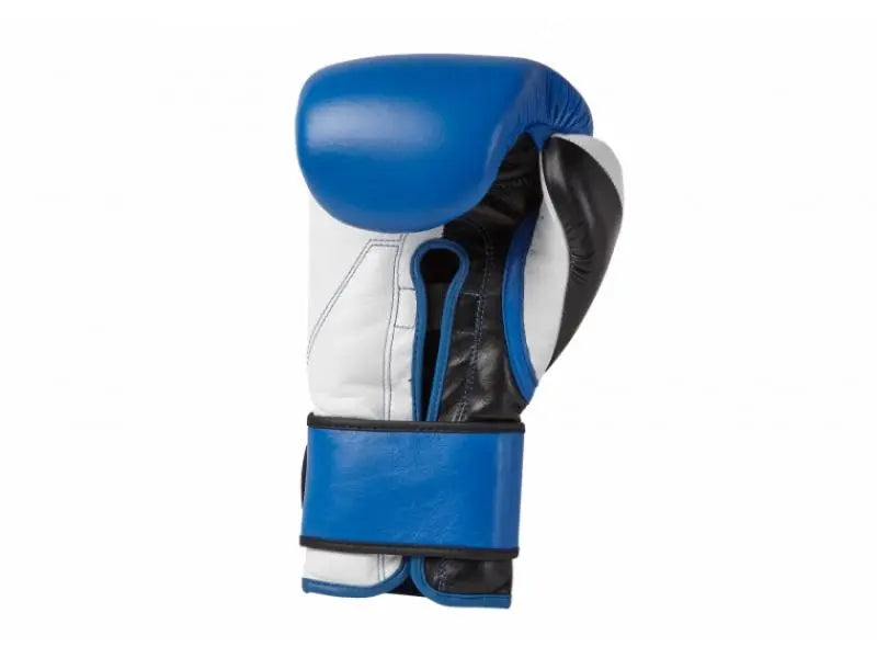 Pro Box 'Pro-Spar' Leather Boxing Gloves - Blue Pro Box