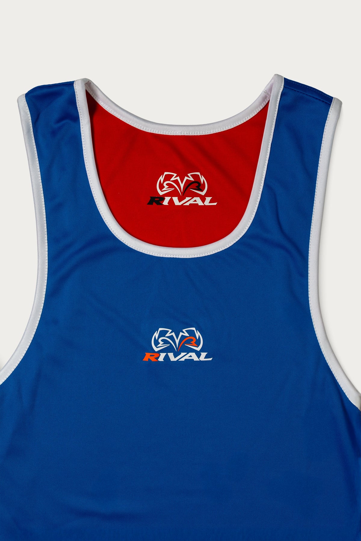 Rival Amateur Youth Reversible Fight Gear Boxing Tank Top - Blue/Red