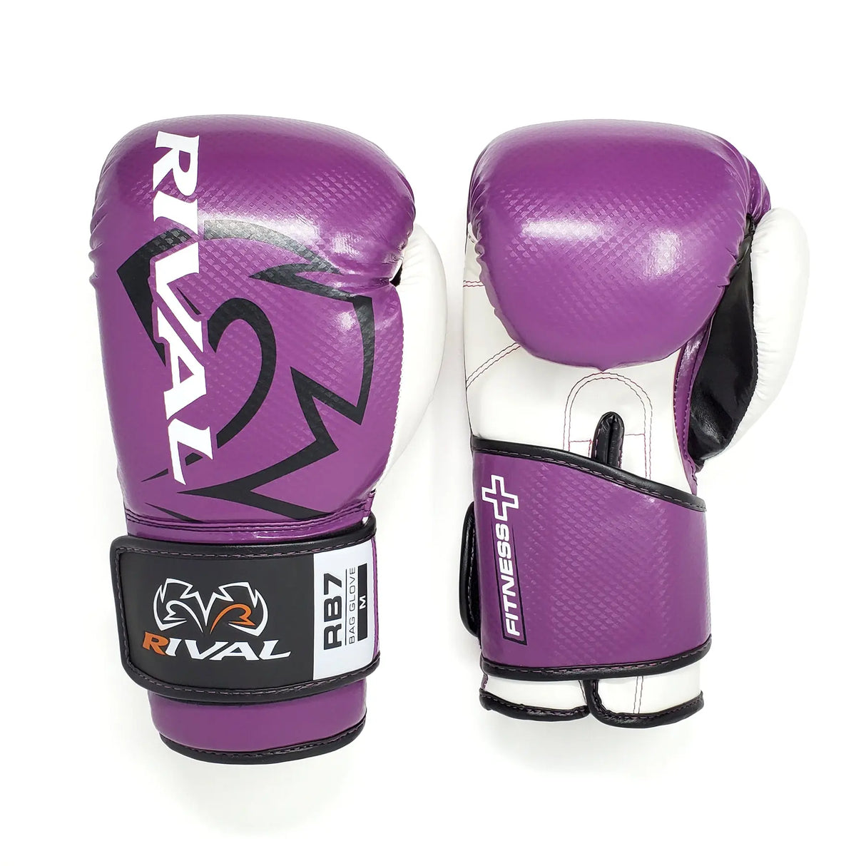 Rival RB7 Fitnessplus Bag Boxing Gloves - Black Gold Rival