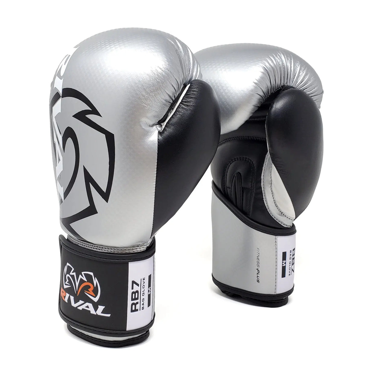 Rival RB7 Fitnessplus Bag Boxing Gloves - Black Gold Rival