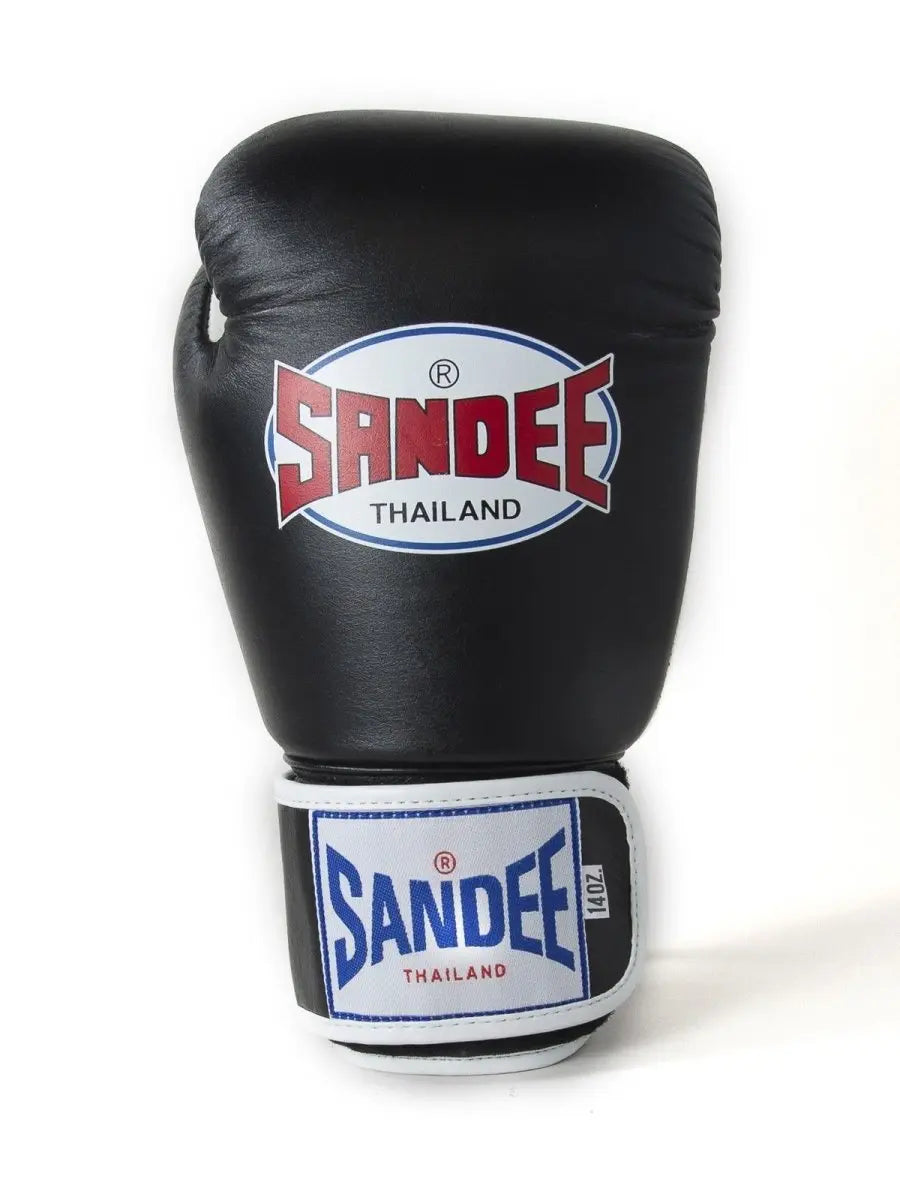 Sandee Black-White Boxing Gloves Sandee