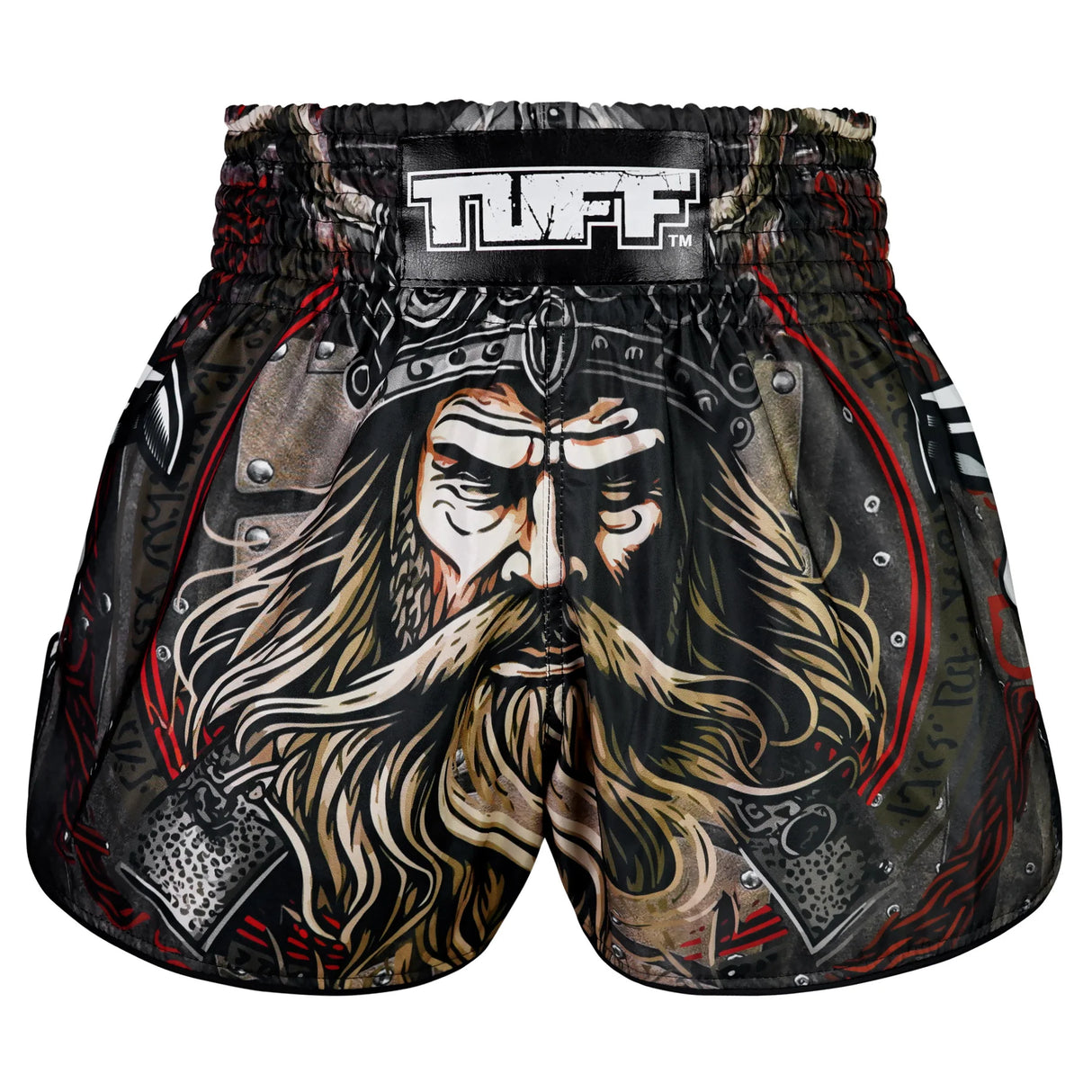 TUFF High Cut Retro Style Shorts - Berserker's Fury