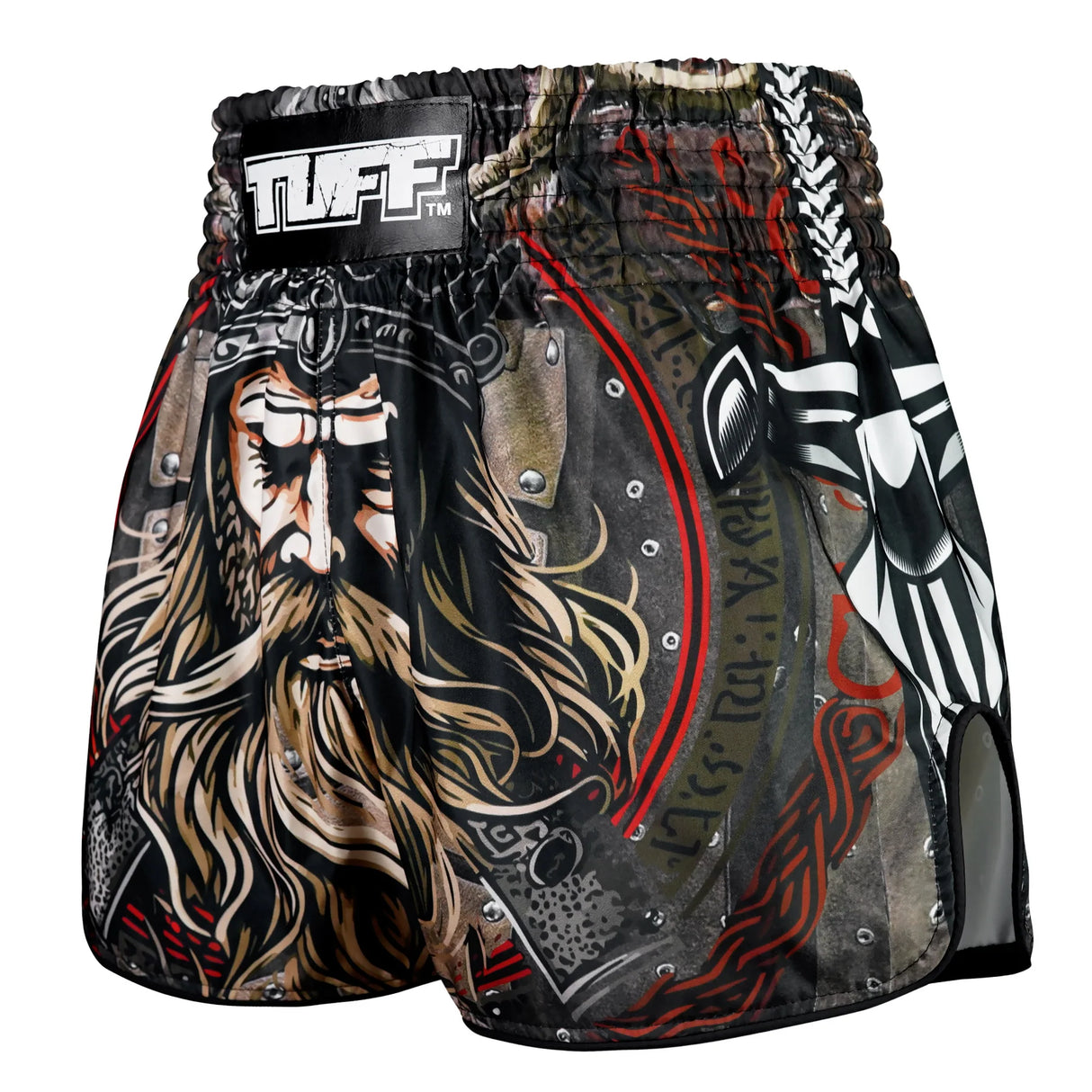 TUFF High Cut Retro Style Shorts - Berserker's Fury