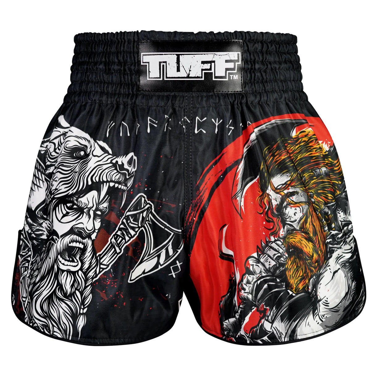TUFF High Cut Retro Style Shorts - The Barbarian