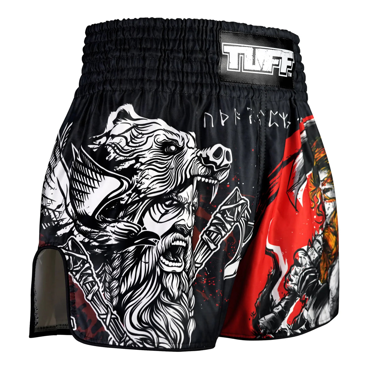 TUFF High Cut Retro Style Shorts - The Barbarian