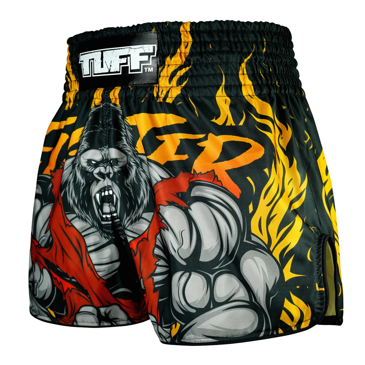 TUFF High Cut Retro Style Shorts - The Gigantic Beast