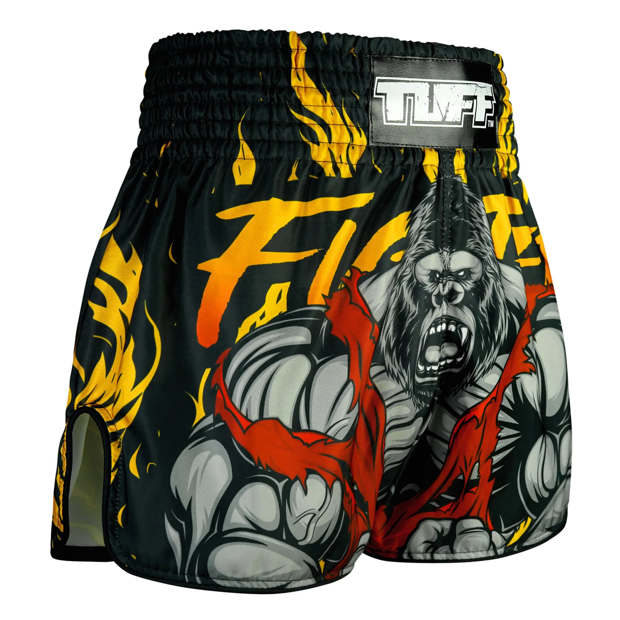TUFF High Cut Retro Style Shorts - The Gigantic Beast
