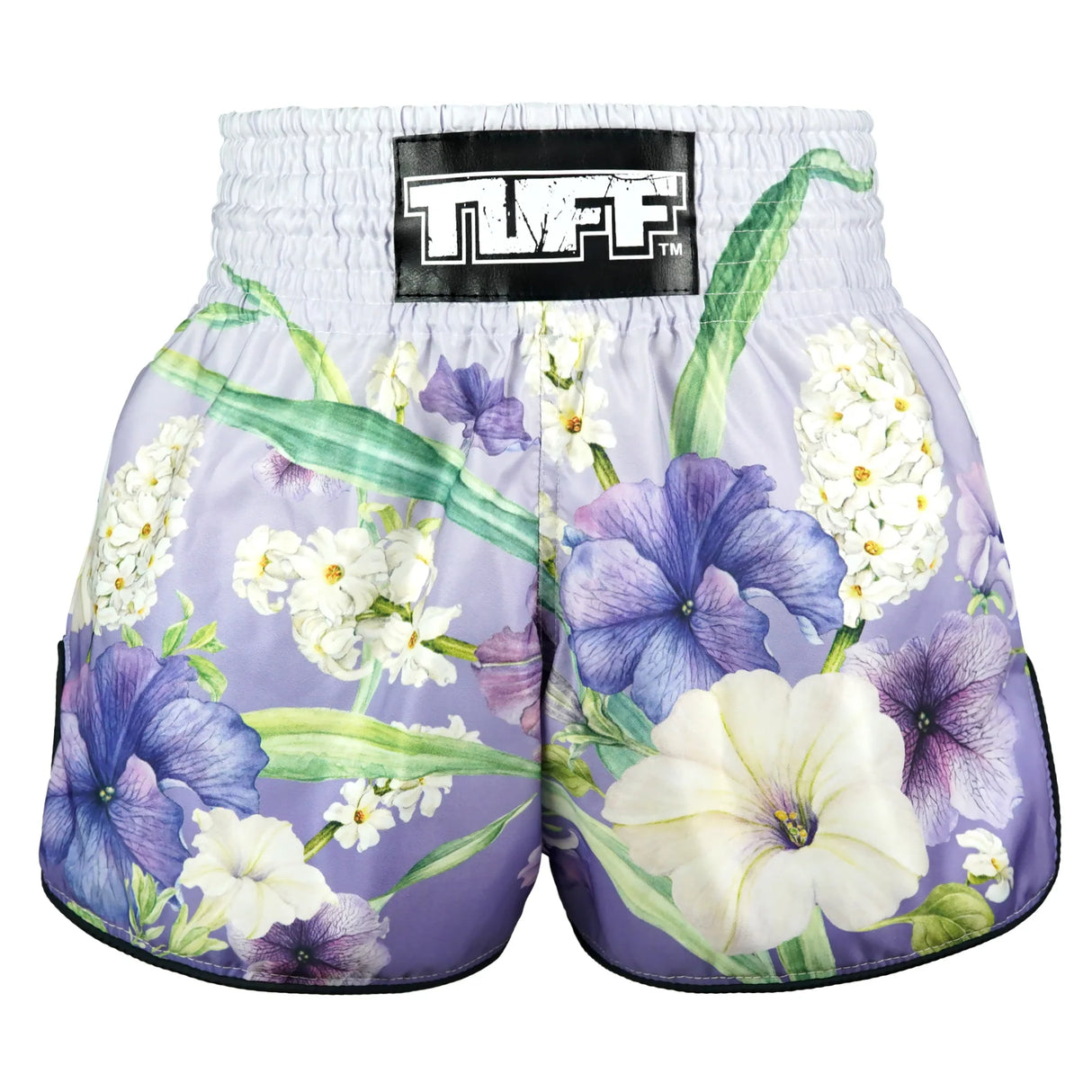 TUFF High Cut Retro Style Shorts - Purple An-Chan