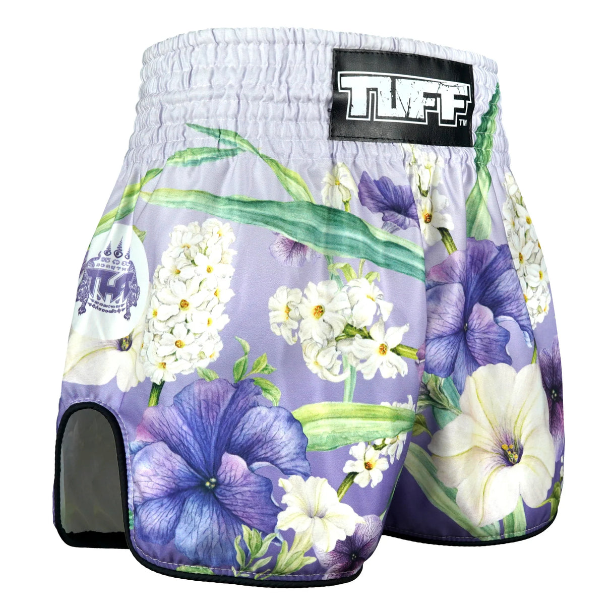TUFF High Cut Retro Style Shorts - Purple An-Chan