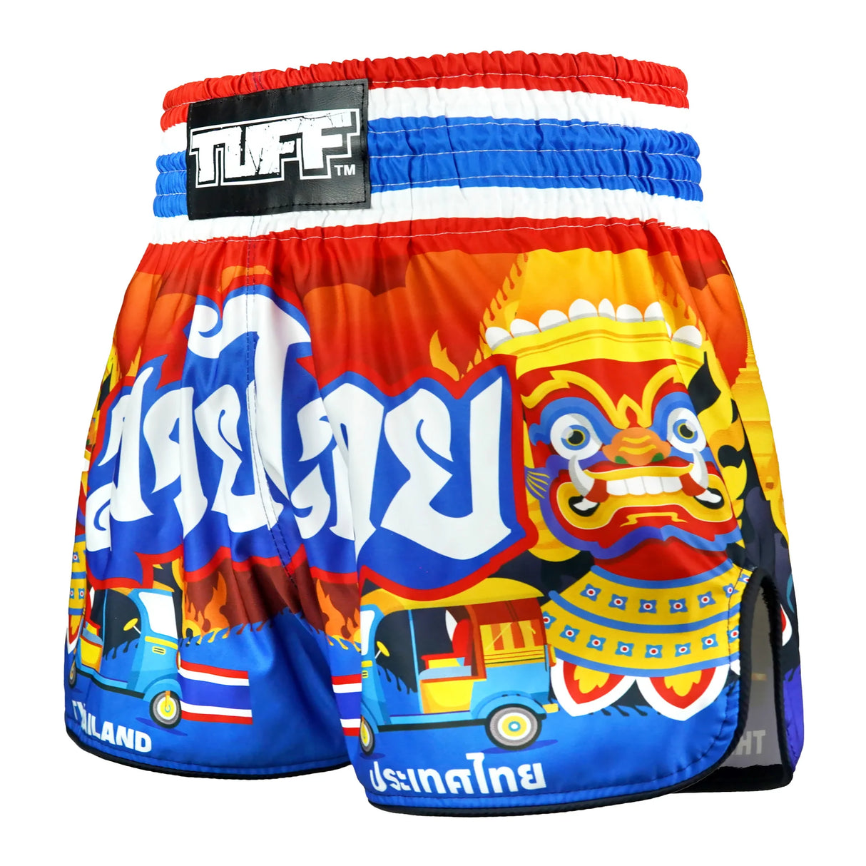 TUFF High Cut Retro Style Shorts - The Siam in Motion