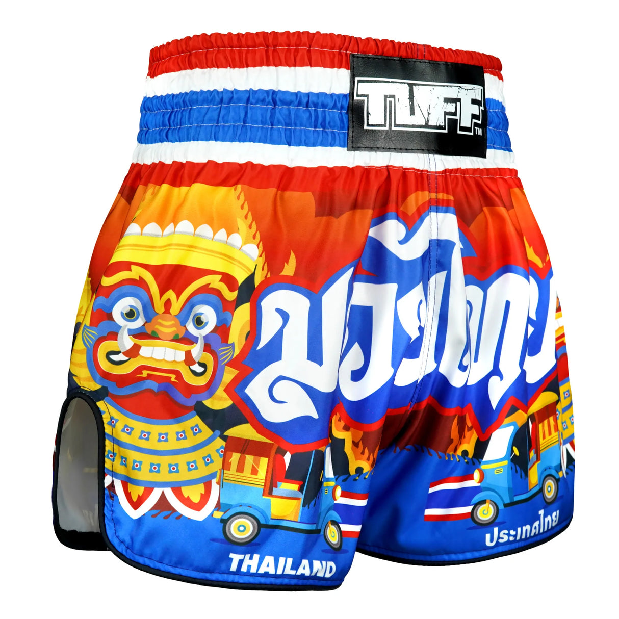 TUFF High Cut Retro Style Shorts - The Siam in Motion