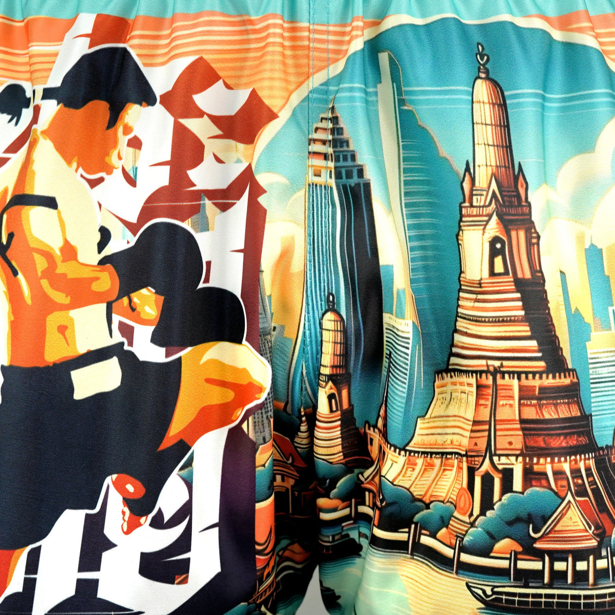 TUFF High Cut Retro Style Shorts - The Legacy of Thailand