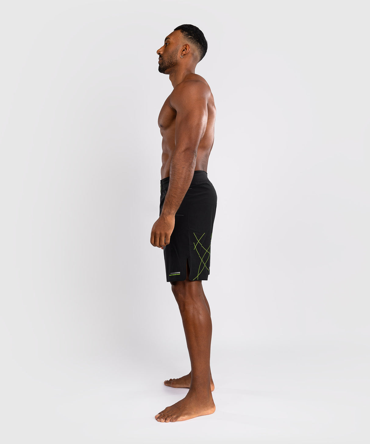 Venum Training Camp 4.0 Fight Shorts - Black/Neon Green